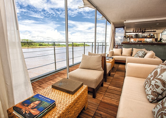 Cruceros de lujo en el amazonas